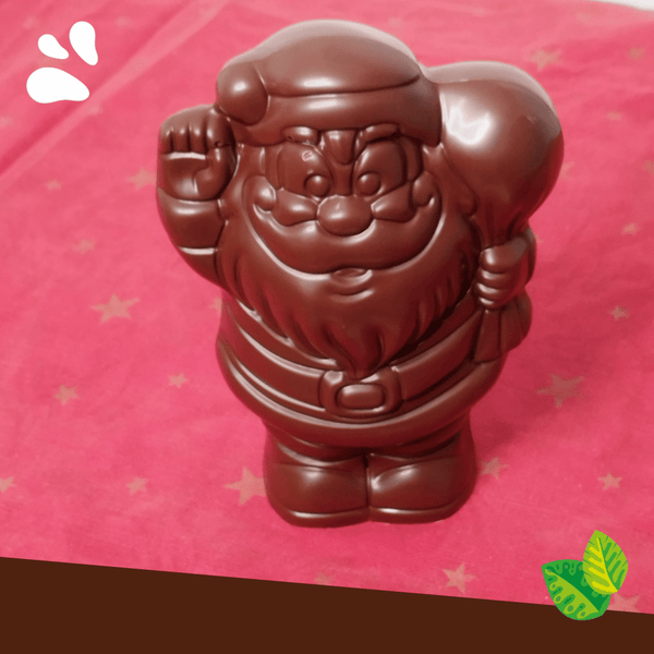 Père Noël creux en chocolat