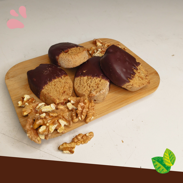 Walnoten koekjes met chocolade