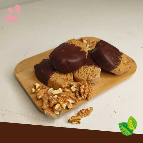 Walnoten koekjes met chocolade