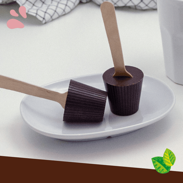 Hot chocolate lepel (2 stuks)