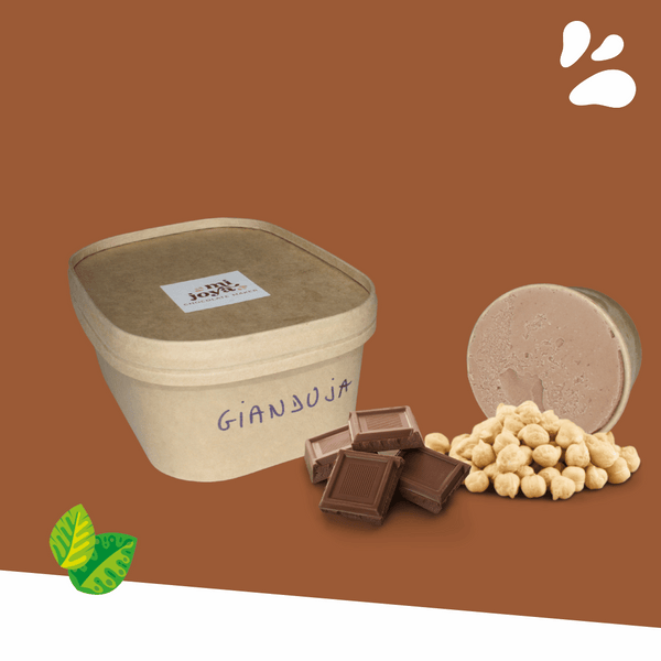Hazelnoten gianduja 750 ml